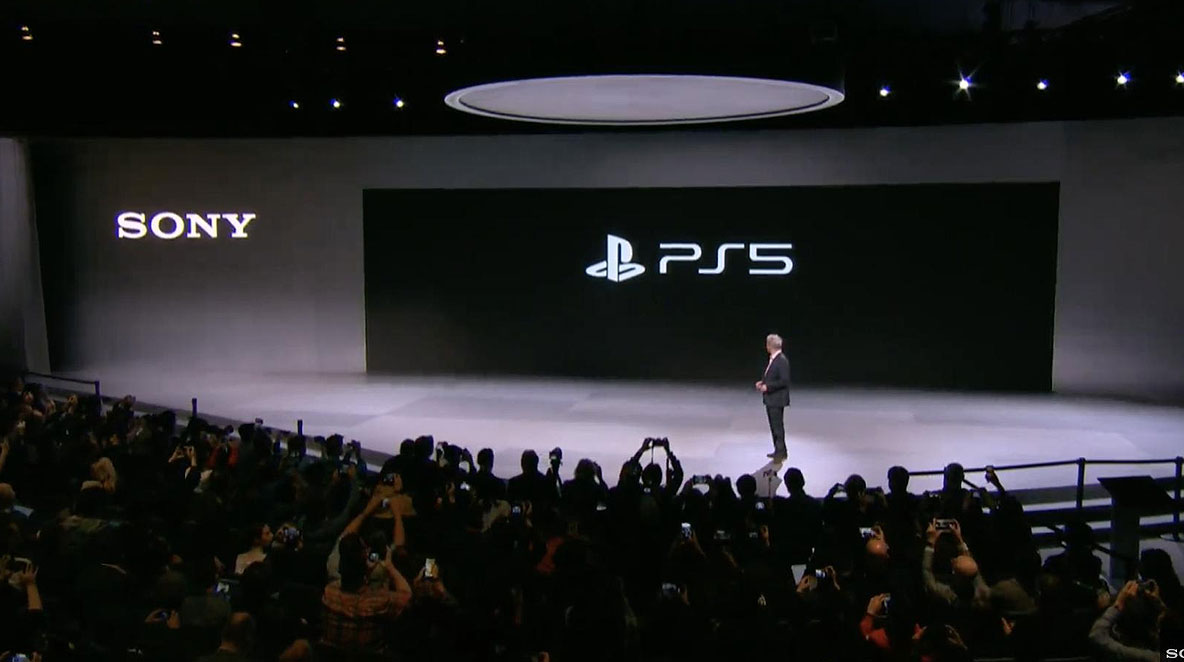 CES 2020 - Das Logo der PlayStation 5